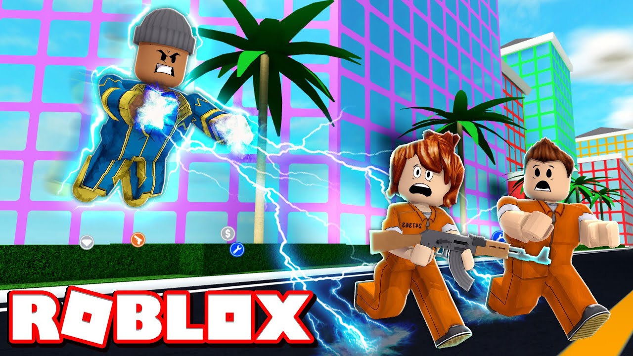Becoming A Superhero In Roblox Mad City Roblox Roleplay Youtube