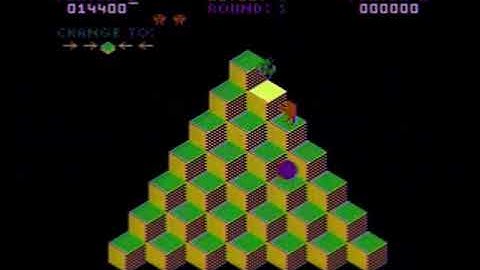 Q*bert Review Atari 5200