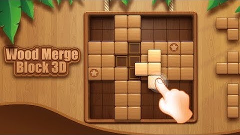 Wood Merge ：Block 3D (by BRAINWAVE MC) IOS Gameplay Video (HD)