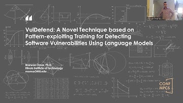 CONF-MPCS 2023 - VulDefend: A Novel Technique based on Pattern-exploiting Training for ...