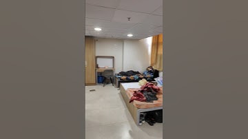 6 sharing AC room with Flat bed in SRM AP Hostel | Ganga Tower room booking #srm #srmap #hostel #fyp