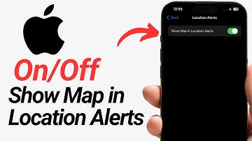 Iphone | Show Map In Location Alerts On Or Off