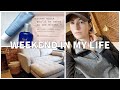 NYC Weekend Vlog | productive, article sven couch unboxing + other apartment updates