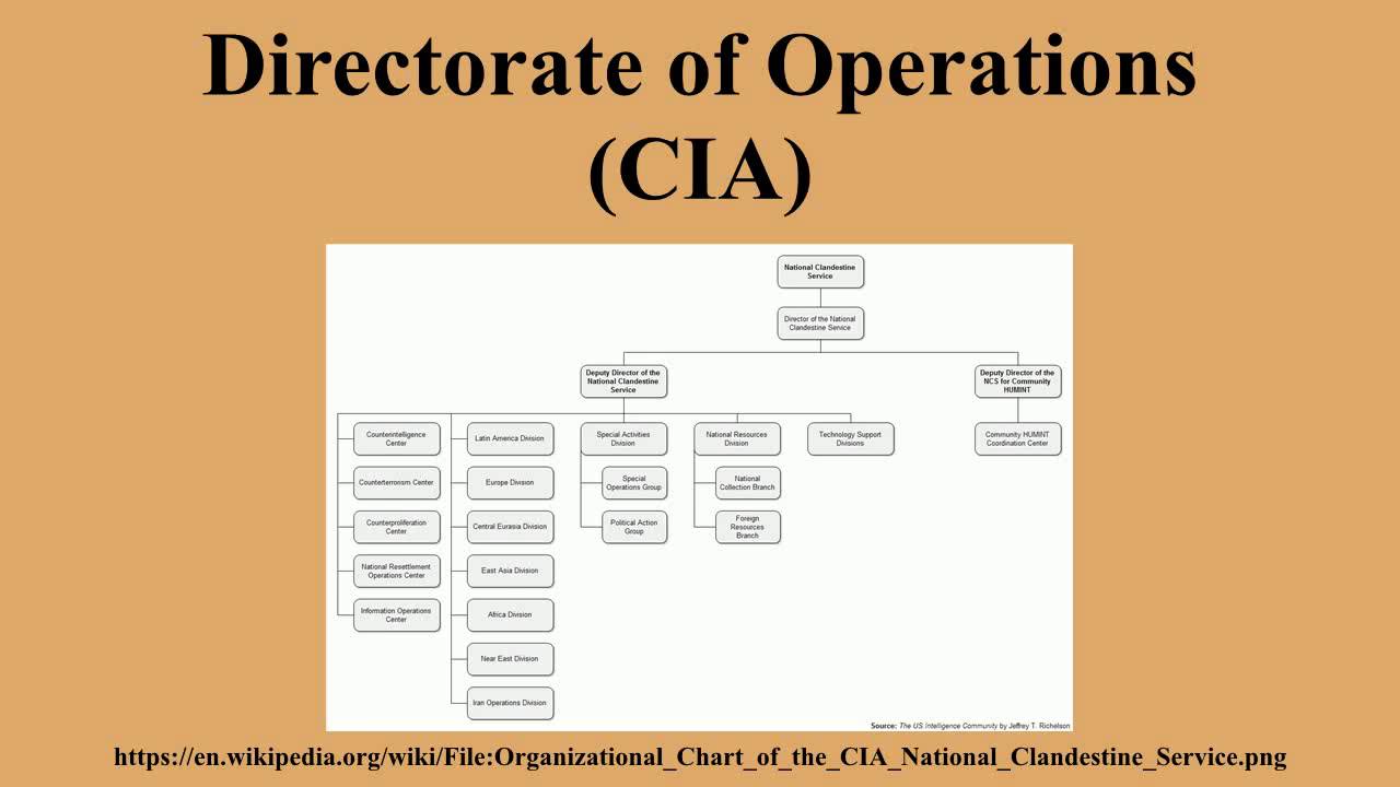 Directorate of Operations (CIA)