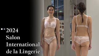 2024 Salon International de la Lingerie ✨｜4K｜#lingerie #fashion #model