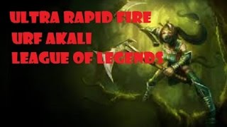 URF Akali (Ultra Rapid Fire) League of Legends
