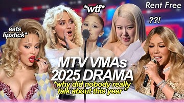 mtv vmas 2025 fell off and it’s bad..a MESS 😂 performances, biggest fails & funniest memes