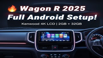Suzuki Wagon R Full Android Setup | Android Lcd
