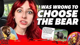 Woman BREAKS DOWN After Realizing “I CHOOSE THE BEAR” Is Why MEN DON’T APPROACH