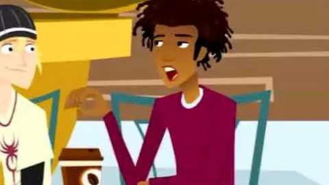 stan twitter: 6teen show "maybe he is  you know? "lip wrist"