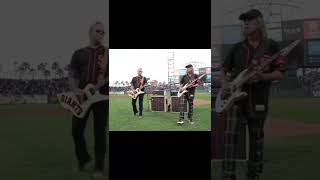 Celebrity James & Kirk Perform National Anthem (2007 Metallica Night,The SF Giants) Wealth