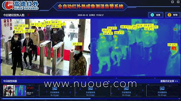 Nuoue IR236 IR Fever Warning Systems For Body Temperature Screening In Public Area