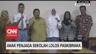 Hebat! Anak Penjaga Sekolah Lolos Paskibraka