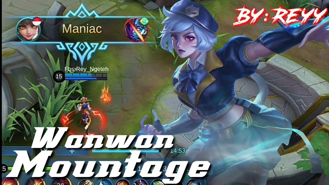 TOP 10 BEST WANWAN MOUNTAGE#3 ~ Mobile Legends Indonesia
