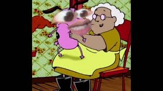 Stan Twitter: Courage The Cowardly Dog in every episode trying to alert Muriel! 🚨 🐶 🗣