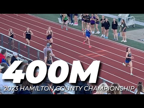 2023 Hamilton County Championship - Girls 400M - Cambell Wamsley