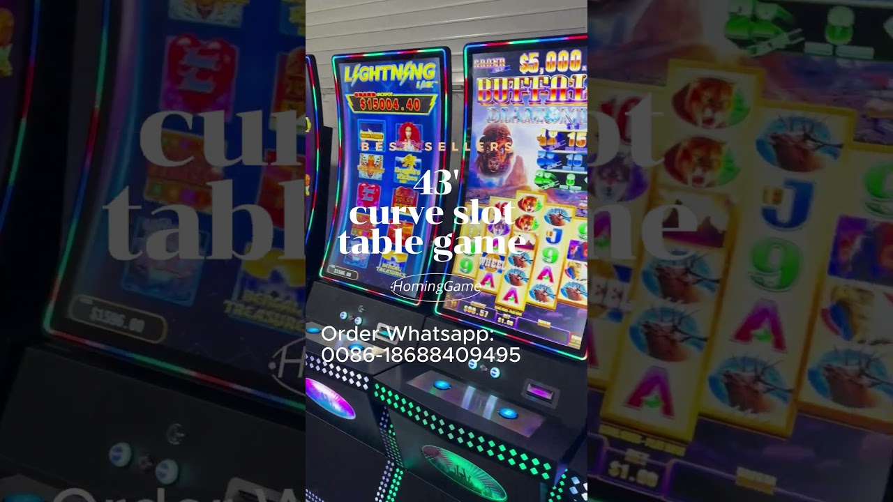 Factory Direct Price Supply Skill Vertical 43 Inch Slot Table Gaming Machine By HomingGame 