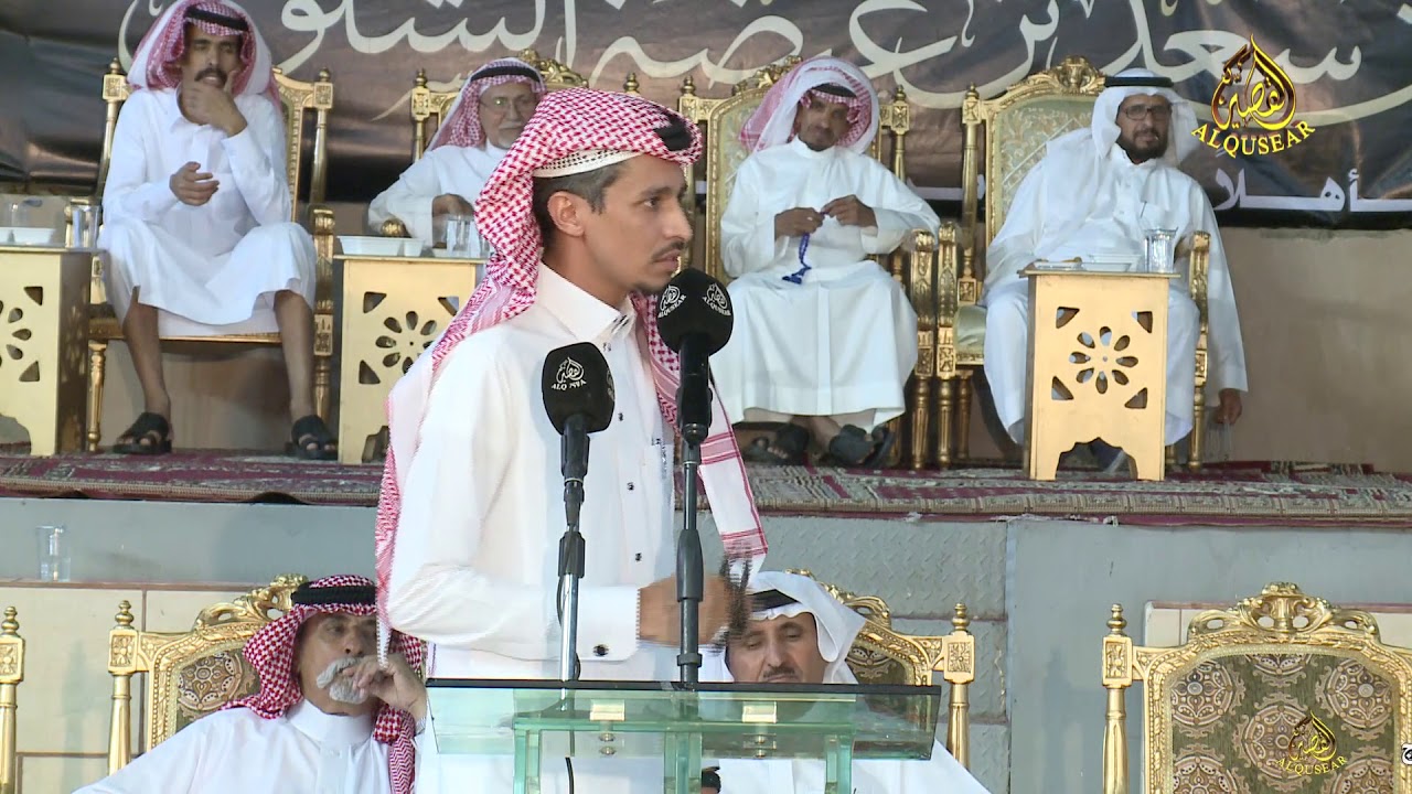 محاوره بين الشاعرين فواز العازمي وعيضه الشلوي   ١٤٤٠/١٢/١٤هـ