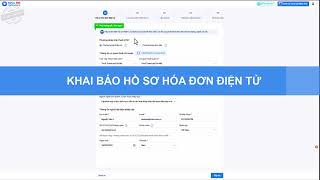 Misa Meinvoice - Hướng Dẫn Khai Báo Hồ Sơ Hóa Đơn Điện Tử