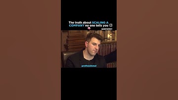 The Harsh Truth About Scaling a Business No One Talks About  Must-Watch for Entrepreneurs #trending