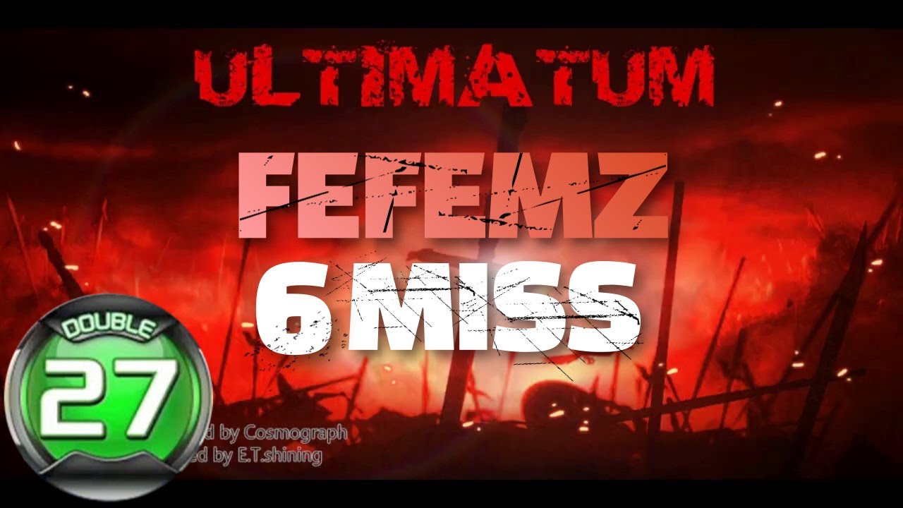 [Pump it up XX] Ultimatum D27 6Miss World Record (2.08 Patch Boss Song)