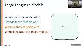 Informatics Seminar - How Language Models Work (and thats why they dont)