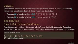 How to Calculate Conditional Mean in Rolling Windows with Python