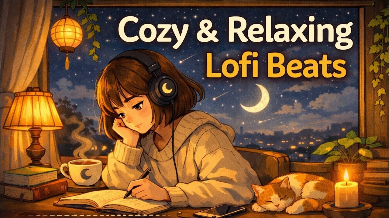 Cozy & Relaxing Lofi Beats for Studying and Chilling | Lofi Nights