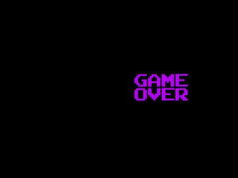 4K 60fps Game Over Bouncing DVD Style Pixel Text Effect Loop Animation by Motion Made