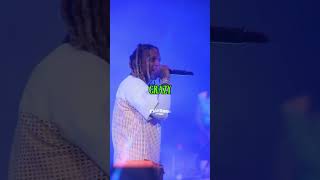 King Von Appears on Lil Durk’s Phone During Concert 😳📱🔥#shorts #viral