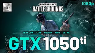 PUBG PC | GTX 1050 Ti | All Settings at 1080p | i5 10400F | 8GB Ram