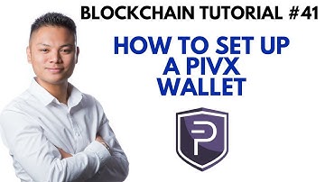 Blockchain Tutorial #41 - How To Setup A PIVX Wallet