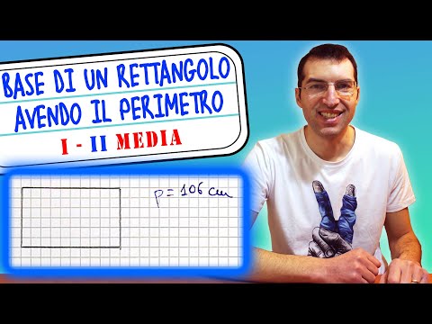 Video: Come si trova la lunghezza di un rettangolo dato il perimetro?