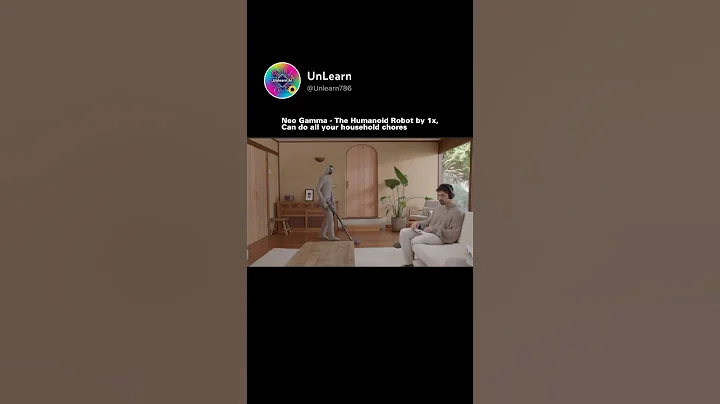 1x Neo Gamma Humanoid Robot can do all your household chores