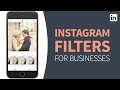 Social Media Marketing Tutorial - Instagram filters for business