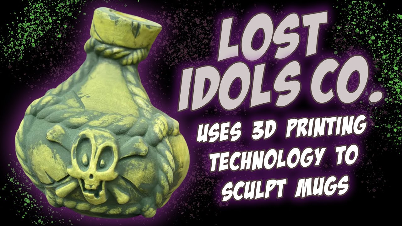 Lost Idols Co. Uses 3D Printing Tech To Sculpt Mugs | 13 Nights of Tiki Frights | Season 1 | Ep. 13