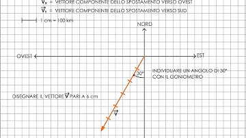 come calcolare le componenti di un vettore