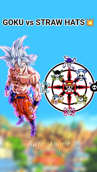 Goku vs The Entire Straw Hat Crew 🔥 DBZ x One Piece Epic Battle Short! #anime #vs #dbz #onepiece