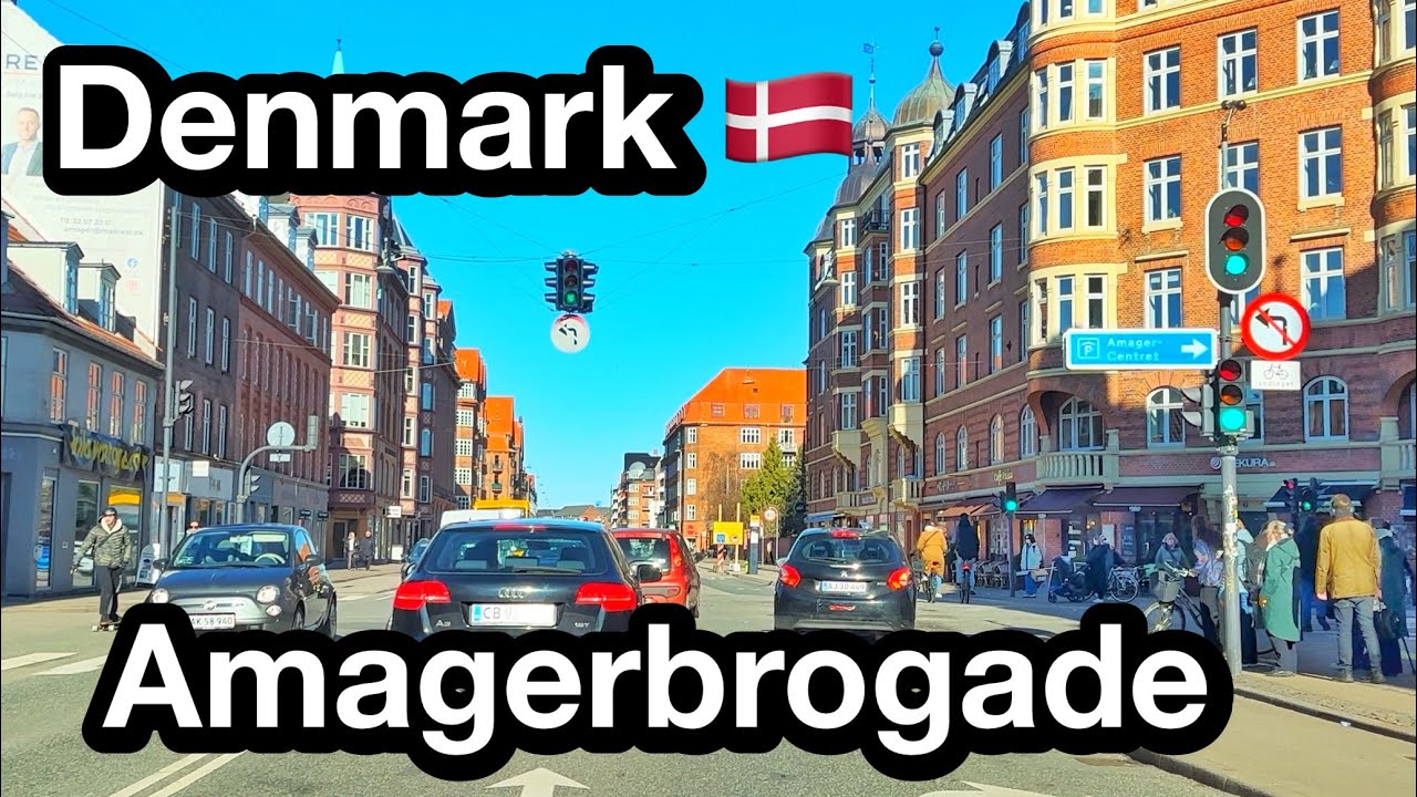 Copenhagen Drive: Exploring Amager by Car 🚗 | Relaxing City Tour