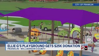 Friends of Franklin Parks' receives $25k to help with Ellie G's Dream World Inclusive Program