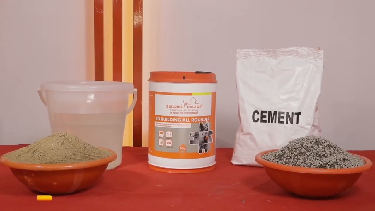 BUILDING DOCTOR  BUILDING ALL ROUNDER | All-in-One Waterproofing & Bonding Solution | Malayalam