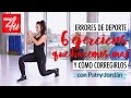 6 ejercicios de &#39;fitness&#39; que hacemos mal (y cómo corregirlos) | Arréglate conmigo con Patry Jordán