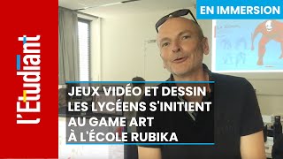 Between Video Games and Drawing: High School Students Explore Game Art at Rubika School screenshot 5