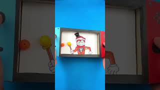 Coolest Paper Craft Game with Caine from Digital Circus 📱 #digitalcircus #caine #papercraft #game