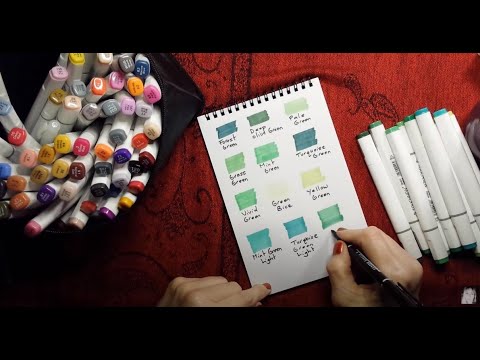 ASMR | New Marker Pens Testing! One Hour of Whispered Chat, Ramble & Paper, Writing Sounds & Tea!