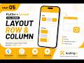 Row & Column Flutter! Dasar Layout yang WAJIB Dikuasai 🔥 ( PART 7 )