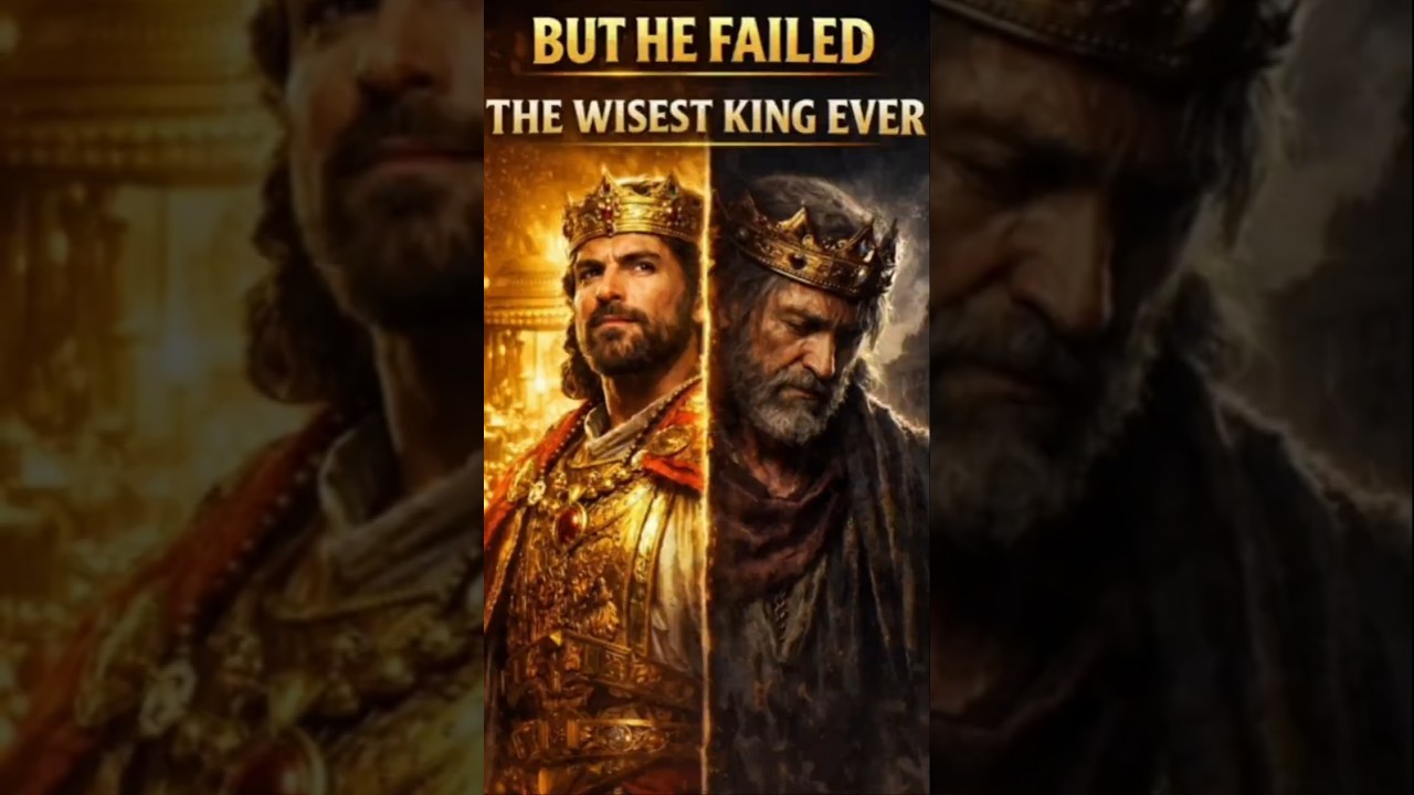 The Wisest King Ever… But He Failed | The Tragic Story of King Solomon 