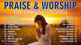 Top Praise and Worship Songs 2024 Playlist - Nonstop Christian Gospel Songs / Goodness Of God, ...