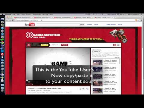Appscend Tutorial - The YouTube Content Source