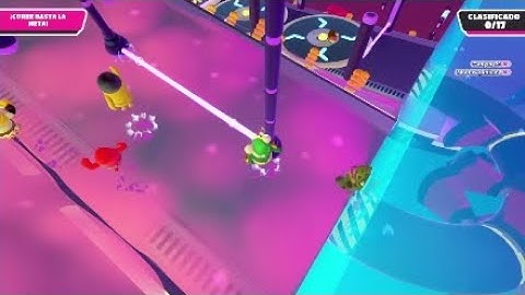 The two laser skips in Slimescraper | Fall Guys
